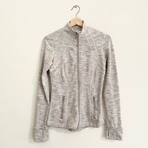 lululemon | Define Jacket Wee Are From Space Nimbus Battleship Grey/White Size 6